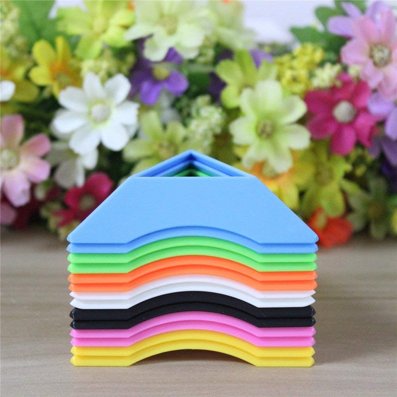 Goodplay 14 pcs Cube Stand Plastic for Puzzle Cube Holder Show - Multicolour Cube Tripod - Image 5